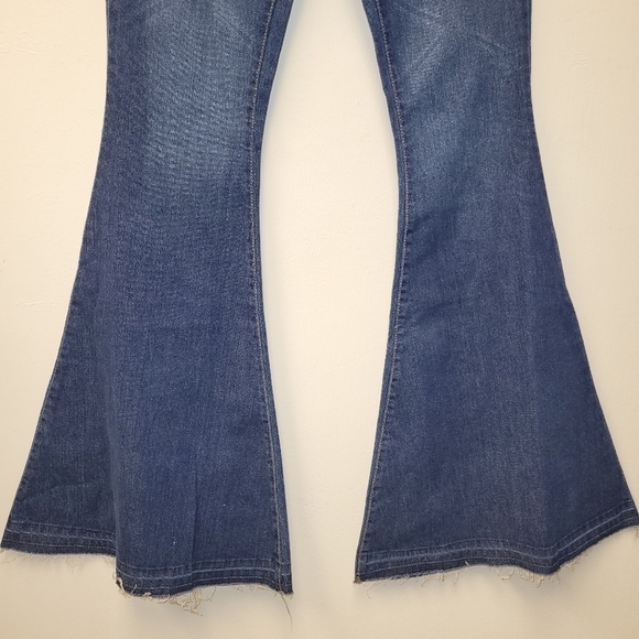 N.Y.B.D NOT YOUR BASIC DENIM HIGH WAIST WIDE LEGS IN SIZE 40, 28 US - Picture 5 of 16